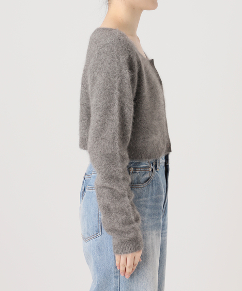 plage Light Fur Midi カーディガン plage カーディガン Light Fur Short レディース : ZOZOTOWN