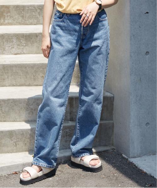 【新品未使用】241CO. デニムパンツ ジーンズ 24インチ ダメージ加工 ダメージ加工 デニム ワイドパンツ 通販 - ディノス