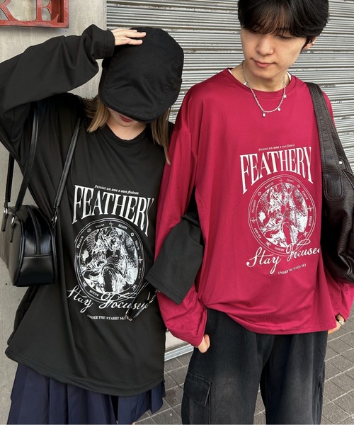 link lot tシャツ 「25年秋冬新作」フロントビッグロゴロンT メンズ