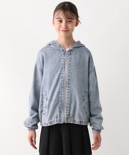 world is over CHILDHOODパーカー 今どきの少女ハイヂ パーカー