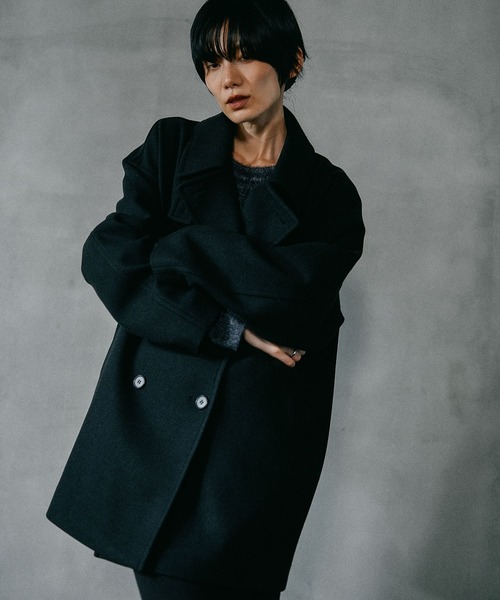 LEPSIM（レプシィム） コート アウター ウーリーダブルミドルコート