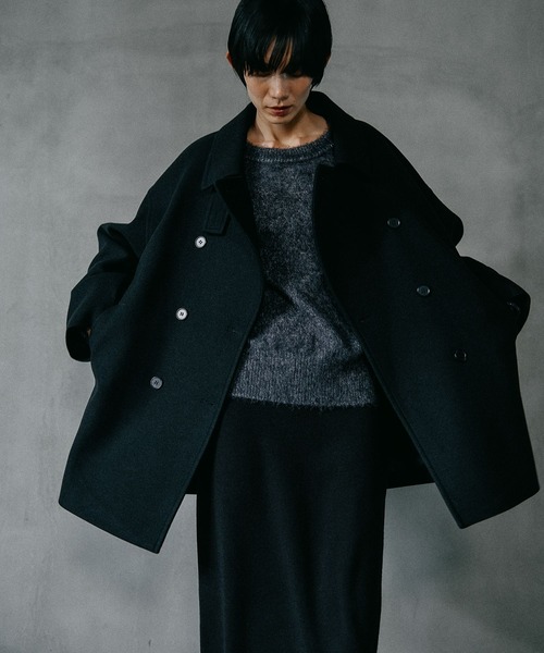 LEPSIM（レプシィム） コート アウター ウーリーダブルミドルコート