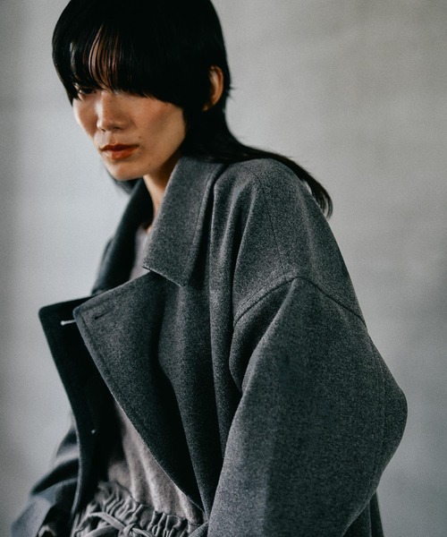 LEPSIM（レプシィム） コート アウター ウーリーダブルミドルコート