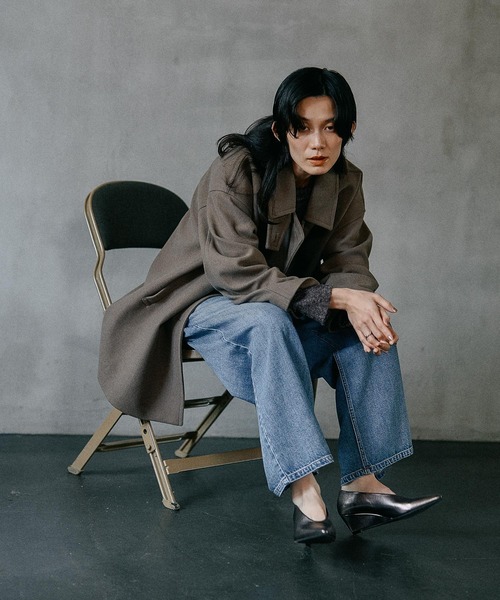 LEPSIM（レプシィム） コート アウター ウーリーダブルミドルコート