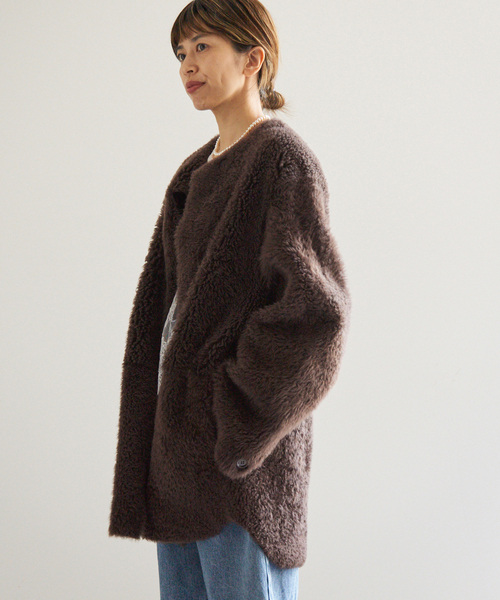 IENA（イエナ） ムートンコート ボアコート Maison IENAムートンコート