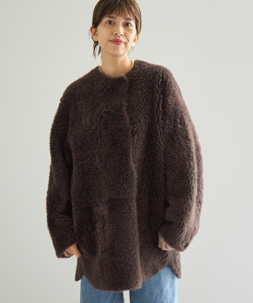 IENA（イエナ） ムートンコート ボアコート Maison IENAムートンコート