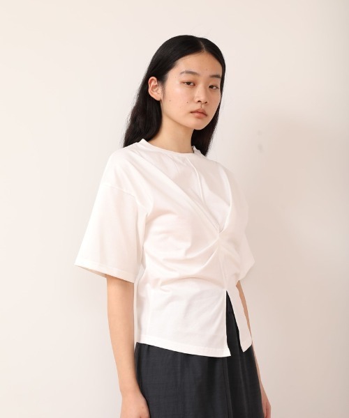 「CASA FLINE」 半袖カットソー FREE ブルー レディース_画像2