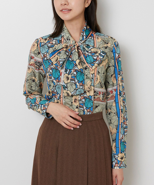 NARACAMICIE（ナラカミーチェ） ブラウス シャツ 「NARACAMICIE