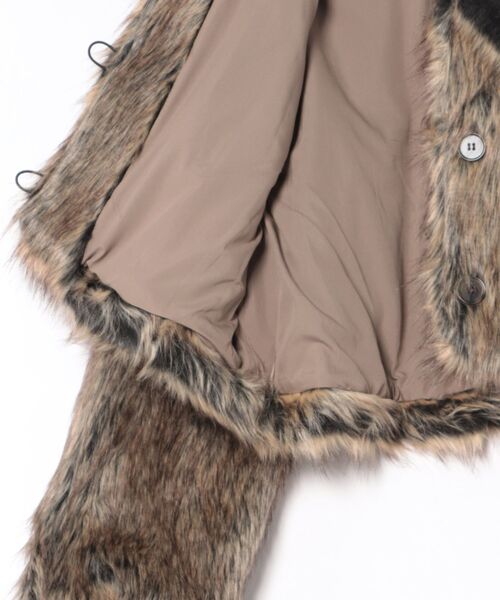 コート アウター FAKE FUR SHORT JACKET レディース_15