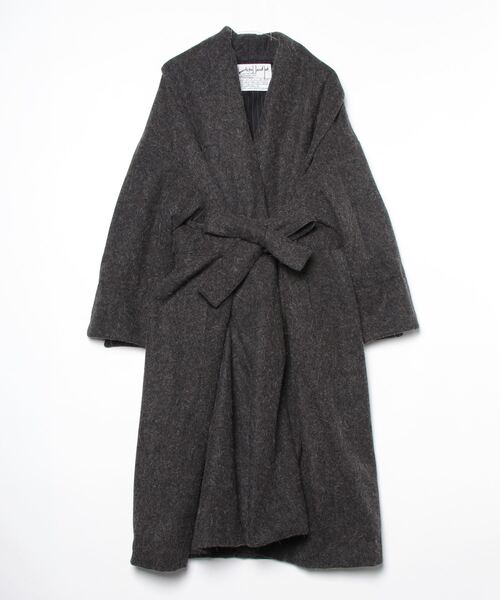 コート ジャケット 「my beautiful landlet」 ALPACA SHAGGY LONG COAT メンズ レディースの画像