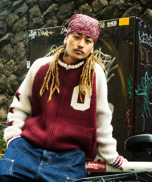 OBEY オベイ　カーディガン OBEY（オベイ） カーディガン INT. COWICHAN SWEATER メンズ