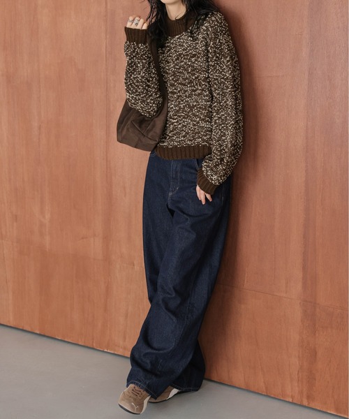 La-gemme（ラジェム） ニット セーター ぽわん袖 ポッピングシャワー