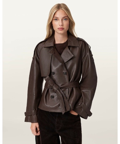 【専用品】ALLSAINTS オールセインツ トレンチ コート UK8 専用品】ALLSAINTS オールセインツ トレンチ コート UK8 ジャケット