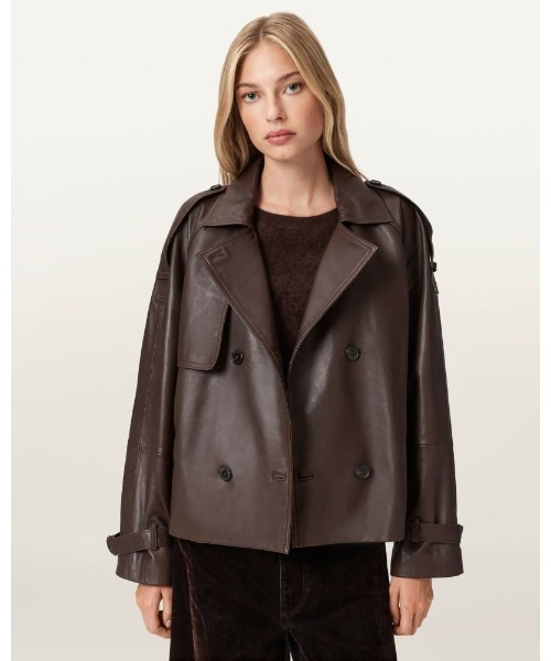 ALLSAINTS（オールセインツ） トレンチコート コート REED CROPPED