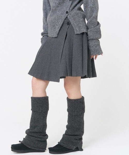 Miseki Seoul フレアスカート ブラック サイズ2 Miseki SEOUL（ミセキソウル） スカート WABI ORIGAMI PLEATS MIDI