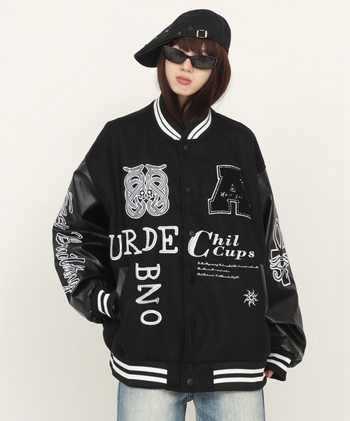 【美品】イザベルマランエトワール ラムレザー切り替え スタジャン 36 黒 良品 Isabel Marant Etoile イザベルマランエトワール 袖ラムレザー