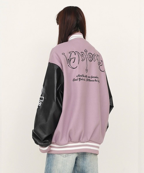 Ressaca（レサーカ） スタジャン オーバーサイズサガラ刺繍スタジャン