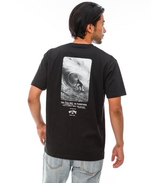 「BILLABONG」 半袖Tシャツ LARGE クリーム メンズ_画像3