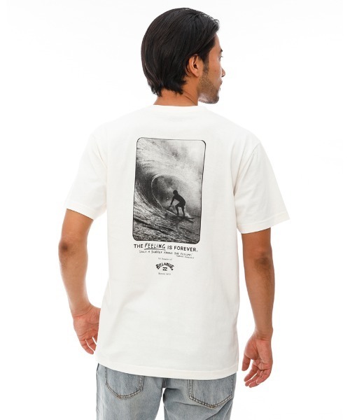 「BILLABONG」 半袖Tシャツ LARGE クリーム メンズ_画像5
