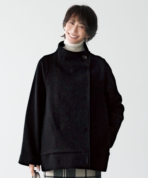 ヤマダヤCLOVE スタンドカラーショートウールコート 2024タグ付き未使用品 スタンドカラーショートウールコート - CLOVE - CLOVE｜YAMADAYA STORE