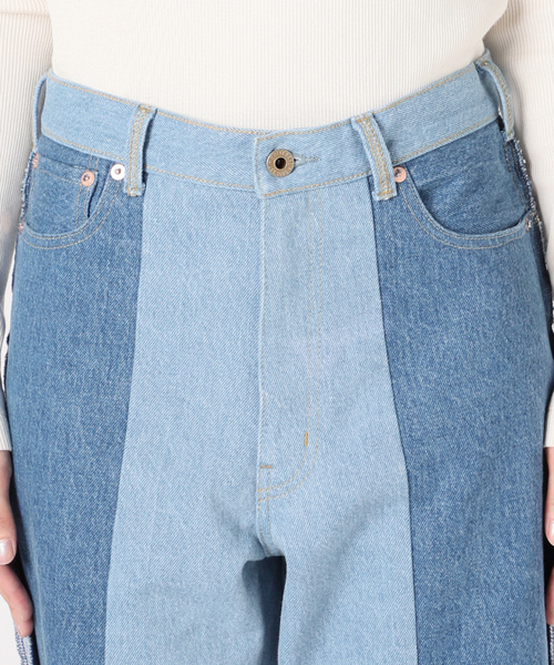 「U by SPICK&SPAN」 デニムパンツ 25 ブルー レディース_画像3