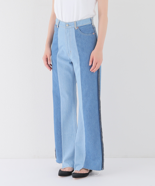 「U by SPICK&SPAN」 デニムパンツ 25 ブルー レディース_画像9