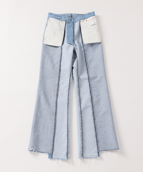 「U by SPICK&SPAN」 デニムパンツ 25 ブルー レディース_画像10