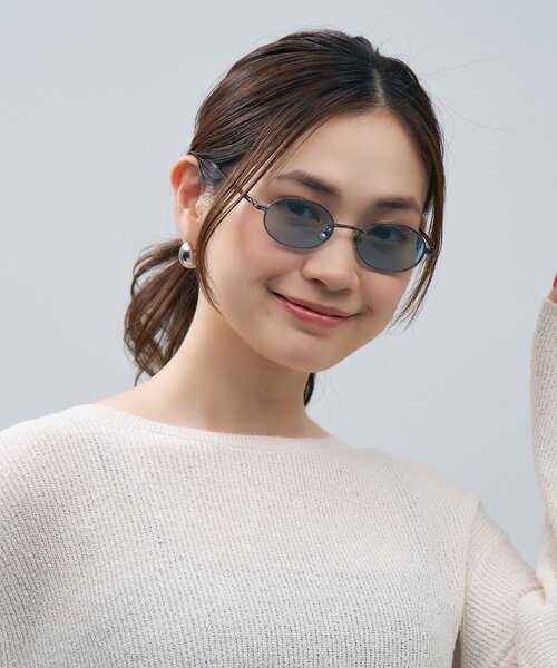 Zoff（ゾフ） サングラス SUNCUTGlasses/UV100%CUT オーバル型