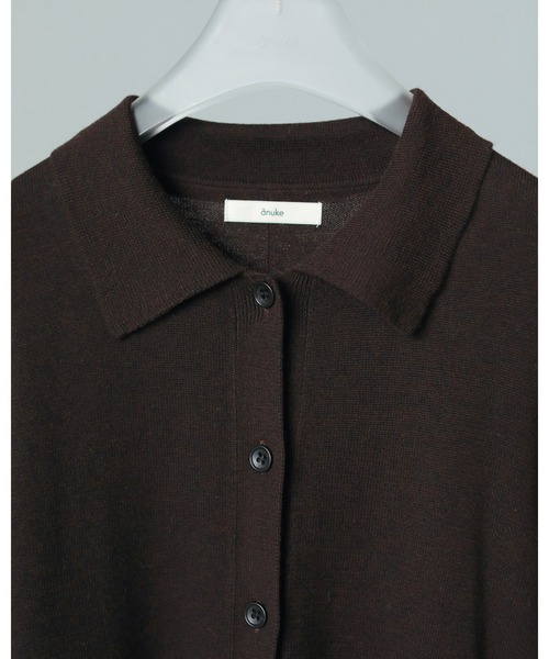 anuke（アンヌーク） ブラウス シャツ Basic Knit Shirts レディース