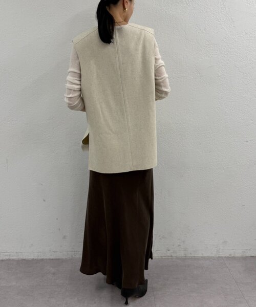 Loungedress（ラウンジドレス） ベスト ジレ ウールジレ レディース