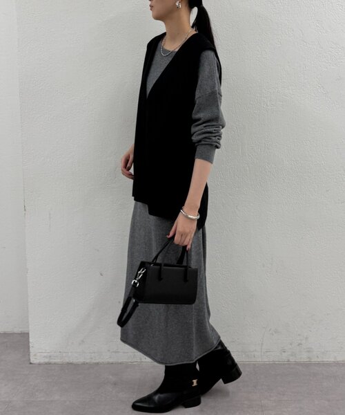 Loungedress（ラウンジドレス） ベスト ジレ ウールジレ レディース