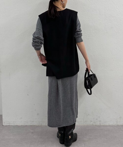 Loungedress（ラウンジドレス） ベスト ジレ ウールジレ レディース