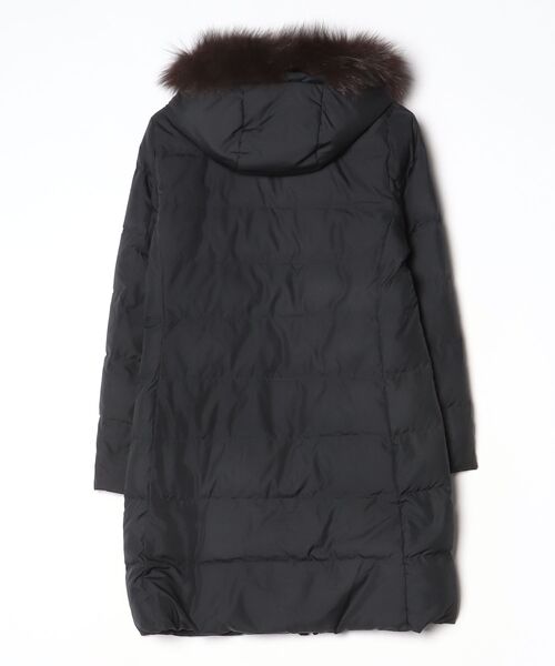 「ANY SIS」 ダウンコート 1 ブラック レディース_画像2