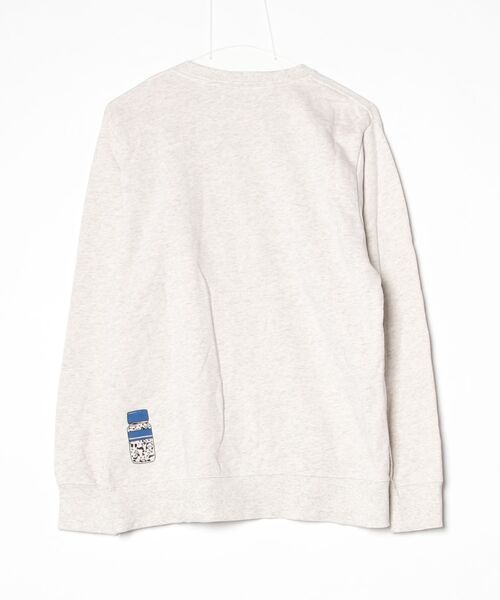 「Design Tshirts Store graniph」 スウェットカットソー M グレー レディース_画像2