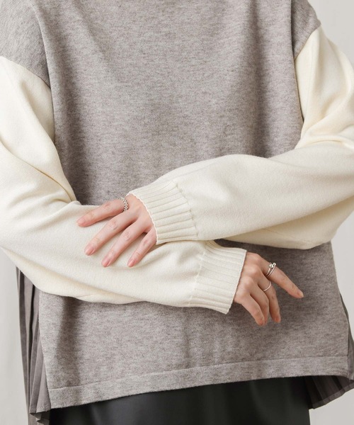 「Gready Brilliant」 長袖ニット FREE ブラック レディース_画像5