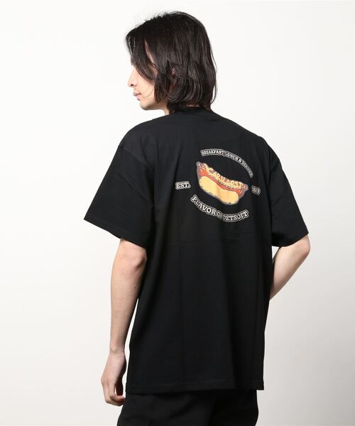 「Carhartt WIP」 半袖Tシャツ X-LARGE ブラック メンズ_画像5