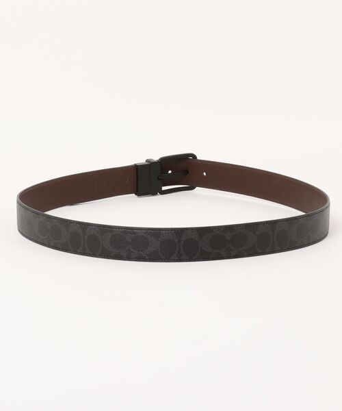 COACH メンズベルト（バッグ、小物素材：本革、レザー）｜ファッション