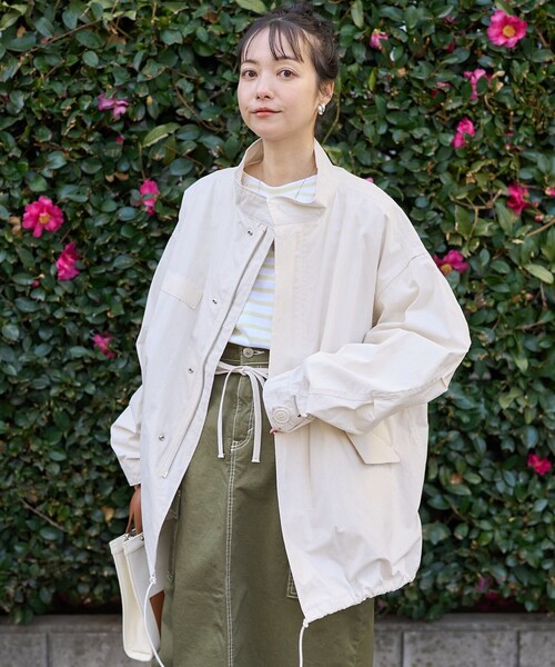 FREAK'S STORE（フリークスストア） モッズコート フリ- オフホワイト