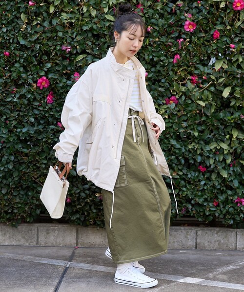 FREAK'S STORE（フリークスストア） モッズコート フリ- オフホワイト