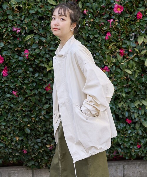 FREAK'S STORE（フリークスストア） モッズコート フリ- オフホワイト