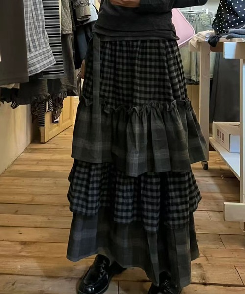 ⭐️JUNYA WATANABE⭐️秋冬黒のロングスカート✨タイムセール ⭐️JUNYA WATANABE⭐️秋冬黒のロングスカート✨タイムセール