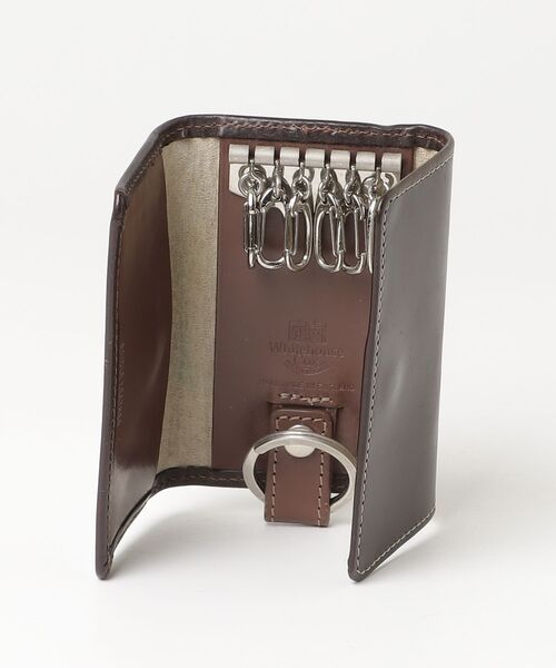新品　ホワイトハウスコックス　キーケース Whitehouse Cox（ホワイトハウスコックス） キーケース - ブラウン