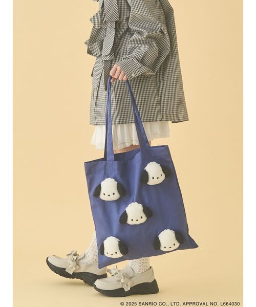 merry jenny（メリージェニー） トートバッグ もこもこポチャッコ