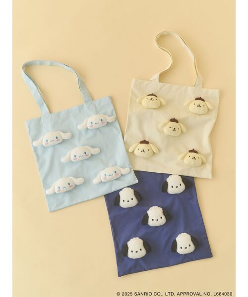 merry jenny（メリージェニー） トートバッグ もこもこポチャッコ