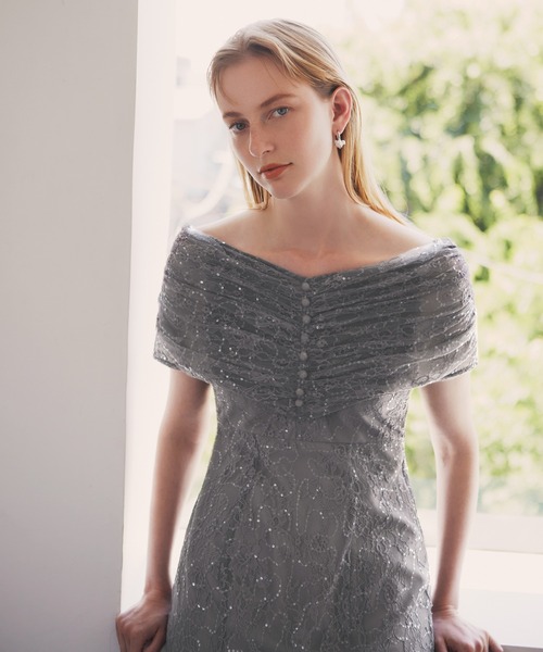 「Leja」 ノースリーブワンピース M ブラック レディースの画像