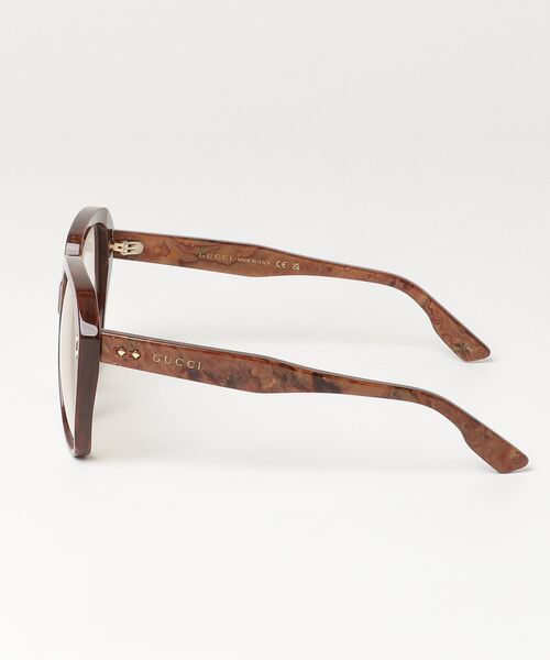 【美品】Gucci グッチ　ブラウン　サングラス GUCCI（グッチ） サングラス - ブラウン レディース : ZOZOTOWN Yahoo