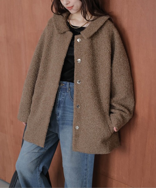 コート アウター 2WAYブークレーコート レディース : ZOZOTOWN Yahoo