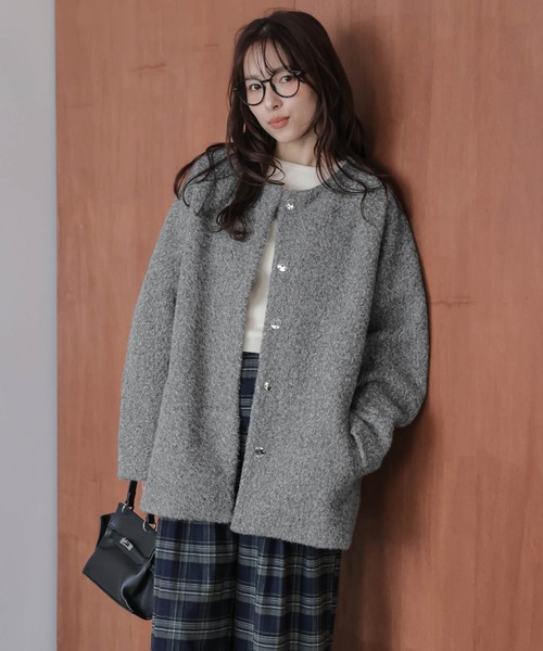 コート アウター 2WAYブークレーコート レディース : ZOZOTOWN Yahoo