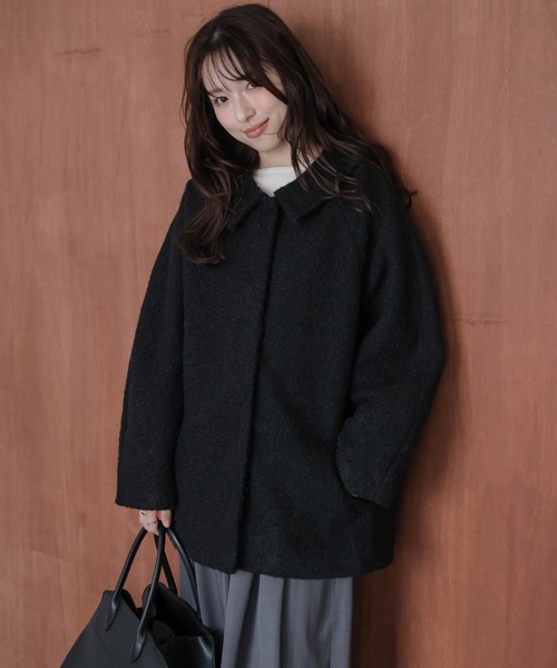 コート アウター 2WAYブークレーコート レディース : ZOZOTOWN Yahoo