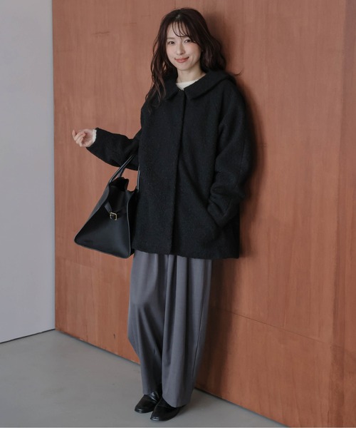 コート アウター 2WAYブークレーコート レディース : ZOZOTOWN Yahoo